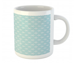 Geometrical Floral Motif Mug