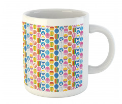 Colorful Summer Surfboards Mug