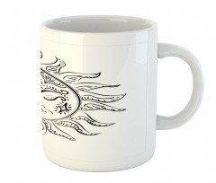 Sleeping Sun Mug