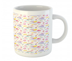 Unicorn Pegasus Candies Mug