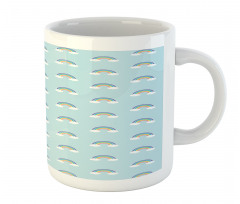 Simplistic Nursery Clouds Mug