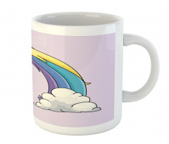 Funny Unicorn Colorful Mane Mug