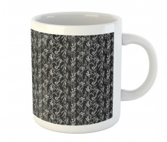 Monotone Garden Artwork Mug