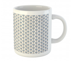 Protea Flowers Pattern Mug