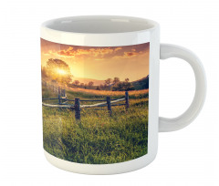 Morning Sunbeams Sky Mug