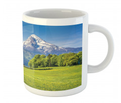 Blooming Flower Foliage Mug