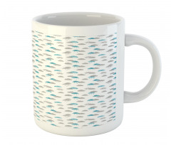 Abstract Raining Modern Sky Mug