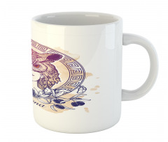 Greekic Owl Woman Mug