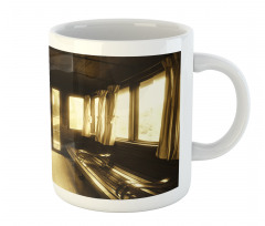 Old Vintage Train Salon Mug