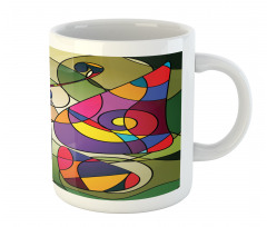 Abstract Butterfly Art Mug