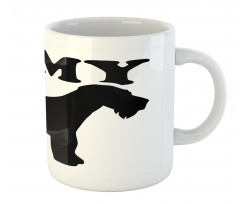 I Love My Terrier Dog Love Mug