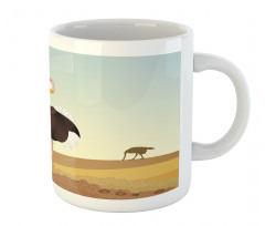 Front Portrait Desert Area Mug