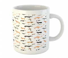 Various Exotic Wild Animals Mug