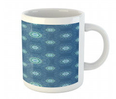 Intricate Floral Motif Mug