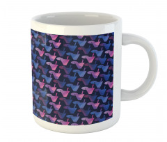 Polygonal Cocktail Art Mug