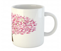 Simple Cherry Tree Blossom Mug