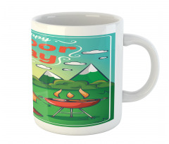 Mountainous Landscape Mug