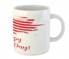 Sketchy Country Flag Mug