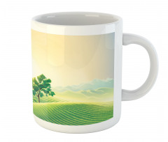 Sunrise on Rural Valley Mug