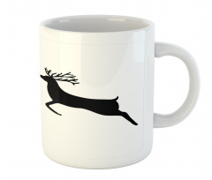 Reindeer Silhouette Mug