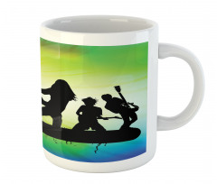 Energetic Rock Band Mug