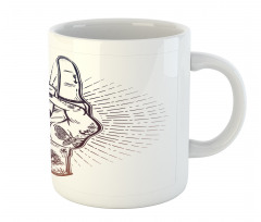 Tattooed Hand Raised Mug