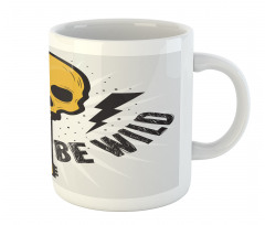 Born to Be Wild Words Mug