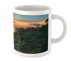 Sunrise on Ocean Seaside Mug