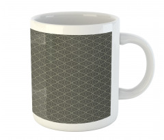 Funky Wavy Dotted Lines Mug