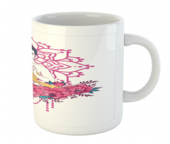 Meditation Floral Mandala Mug