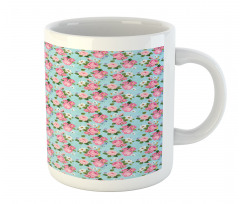 Colorful Flowers Bouquet Art Mug