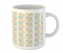 Pastel Tones Blossom Flowers Mug