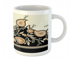 Floral Traditional Mug