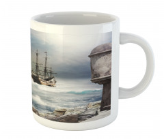 Pirate Merchant Ship Mug