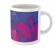 Exotic Jungle Leaf Mug