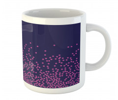 Modern Abstract Dots Mug