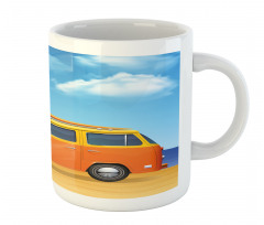 Happy Camper Van Surf Mug