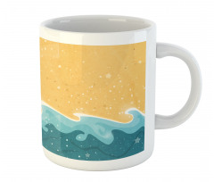 Grange Waves Stars Mug