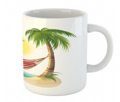 Hammock Between Palms Mug