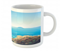 Seascape Cartoon Mug