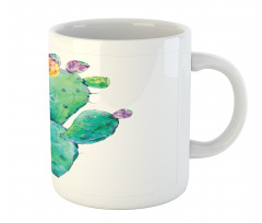 Cactus with Flowers Mug