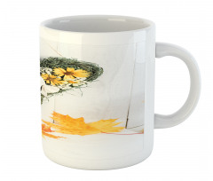 Dried Botany Heart Mug