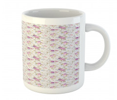 Soft Pastel Floral Mug