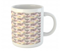 Pastel Circles Flower Mug