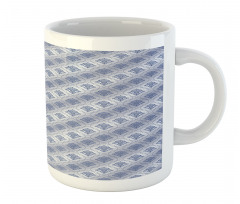 Floral Damask Art Mug