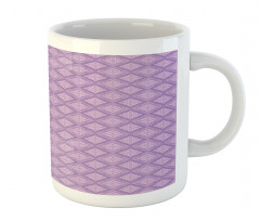 Lilac Floral Art Mug