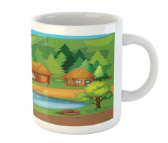 Huts Pond in Woods Mug