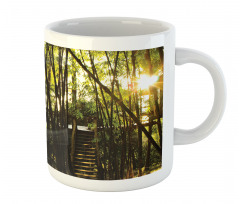 Hut in Idyllic Forest Mug