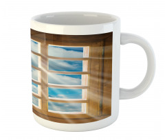 Window with Sunbeams Mug