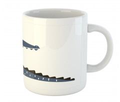 Geometric Letter C Mug